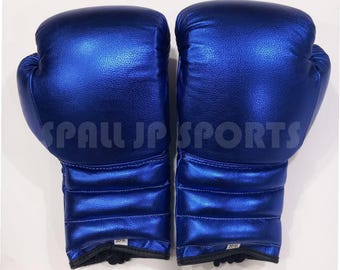 Ohne Boxen kein Leben – Blaue Box-Sparringshandschuhe, maßgefertigt