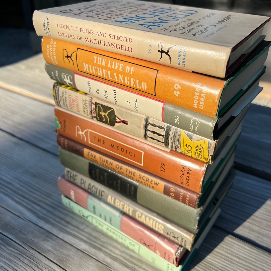Modern Library Books! (sold by the Book) - Etsy