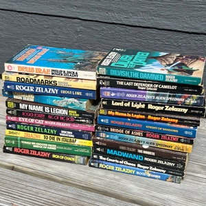 Robert Zelazny Vintage Paperback Books! (priced per book)