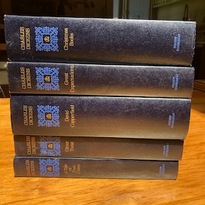 Charles Dickens Novels! (Priced per book) Blue and Cream Doubleday