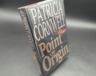 Point Of Origin-Patricia Cornwell-SIGNED - First Edition-1st State DJ