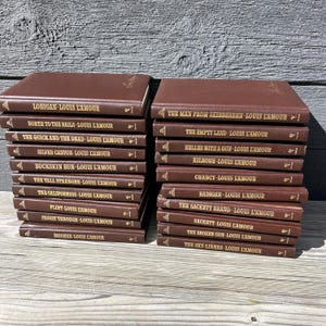 Vintage The Louis L&#39;Amour Collection books! (Priced per book)