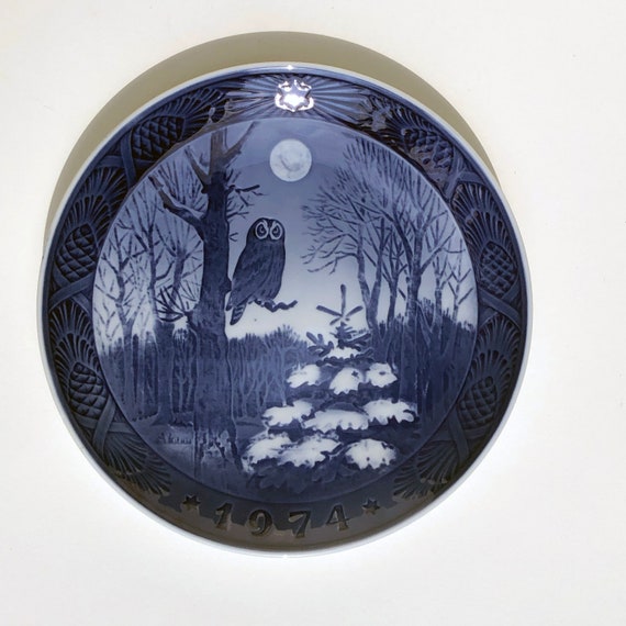 ロイヤルコペンハーゲン 1974年 クリスマスプレート - Etsy 日本
