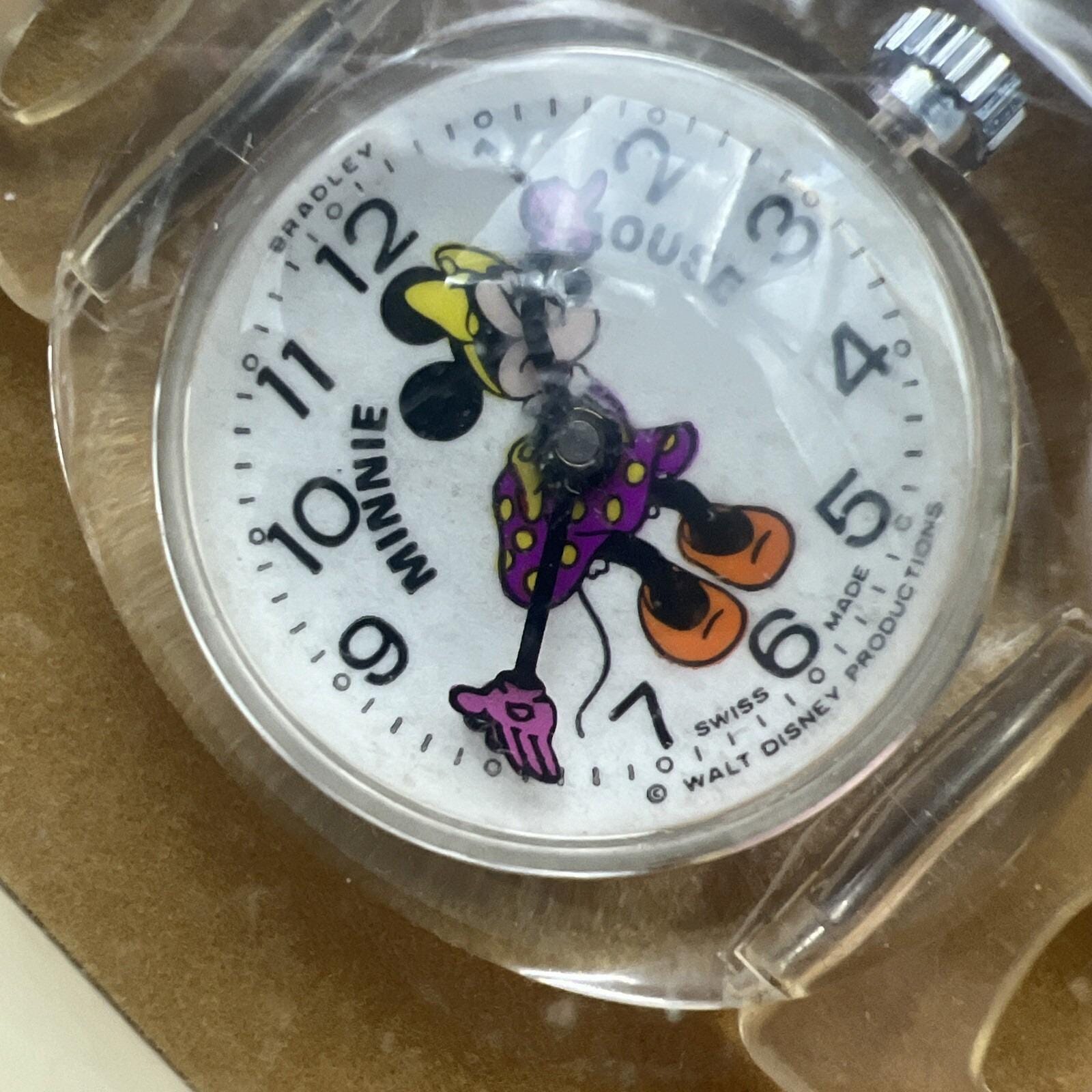 Vintage Disney Bradley Minnie Mouse Women’s Watch 25mm Swiss Made Manual Wind-up Vintage Bradley Minnie Mouse Watch, Woman main image 4