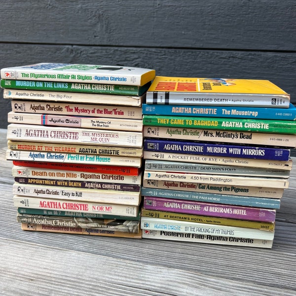 Vintage Agatha Christie Paperback Books! - Priced per book