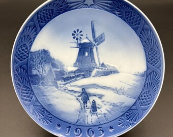 ヴィンテージ ロイヤルコペンハーゲン 1963年 プレート ～風車～ 7