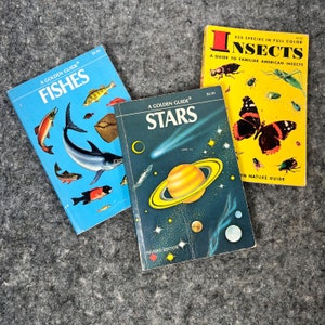 Golden Nature Guides, **Priced per book** Fishes Stars Insects