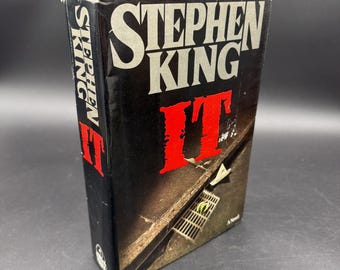 Stephen King It Hardcover 1986 Vroege editie met stofomslag Viking