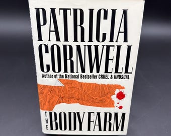 Patricia Cornwell, The Body Farm. Signed First Edition HC/DJ. 1994
