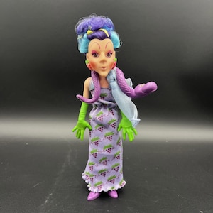 Muñeca de Tarta de Fresa con Uvas Ácidas y Serpiente de Mascota, Set Vintage Completo de los años 80