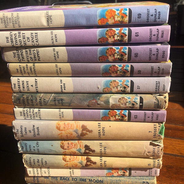 Bobbsey Twins and Tom Swift Vintage Books!