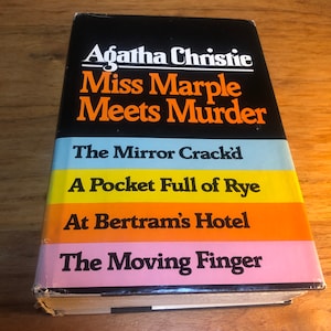 Agatha Christie, Miss Marple Meets Murder, 4 Mysteries in One book