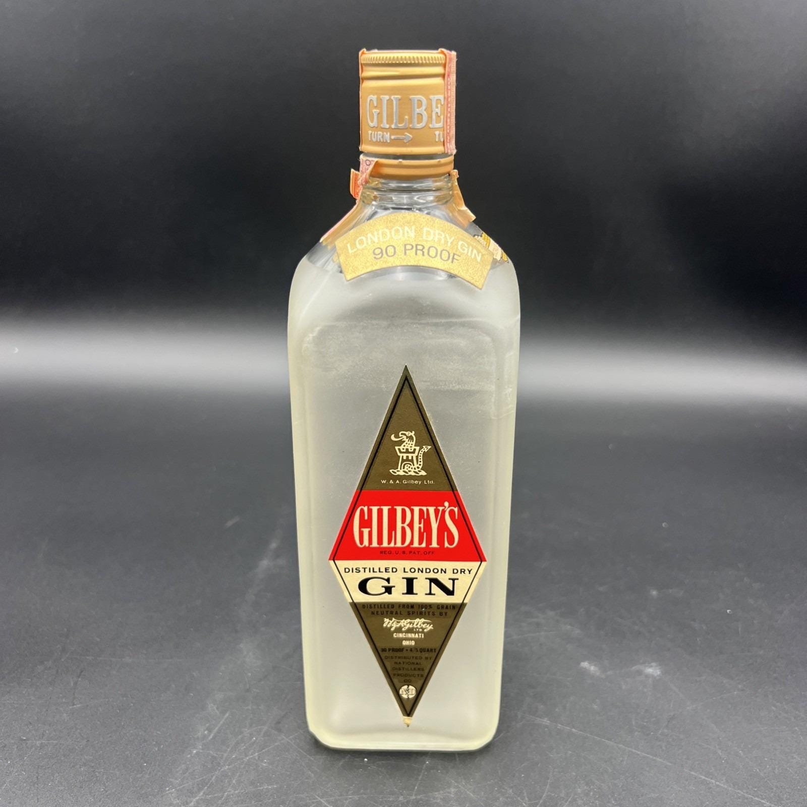 Gilbeys Gin Bottle - Etsy