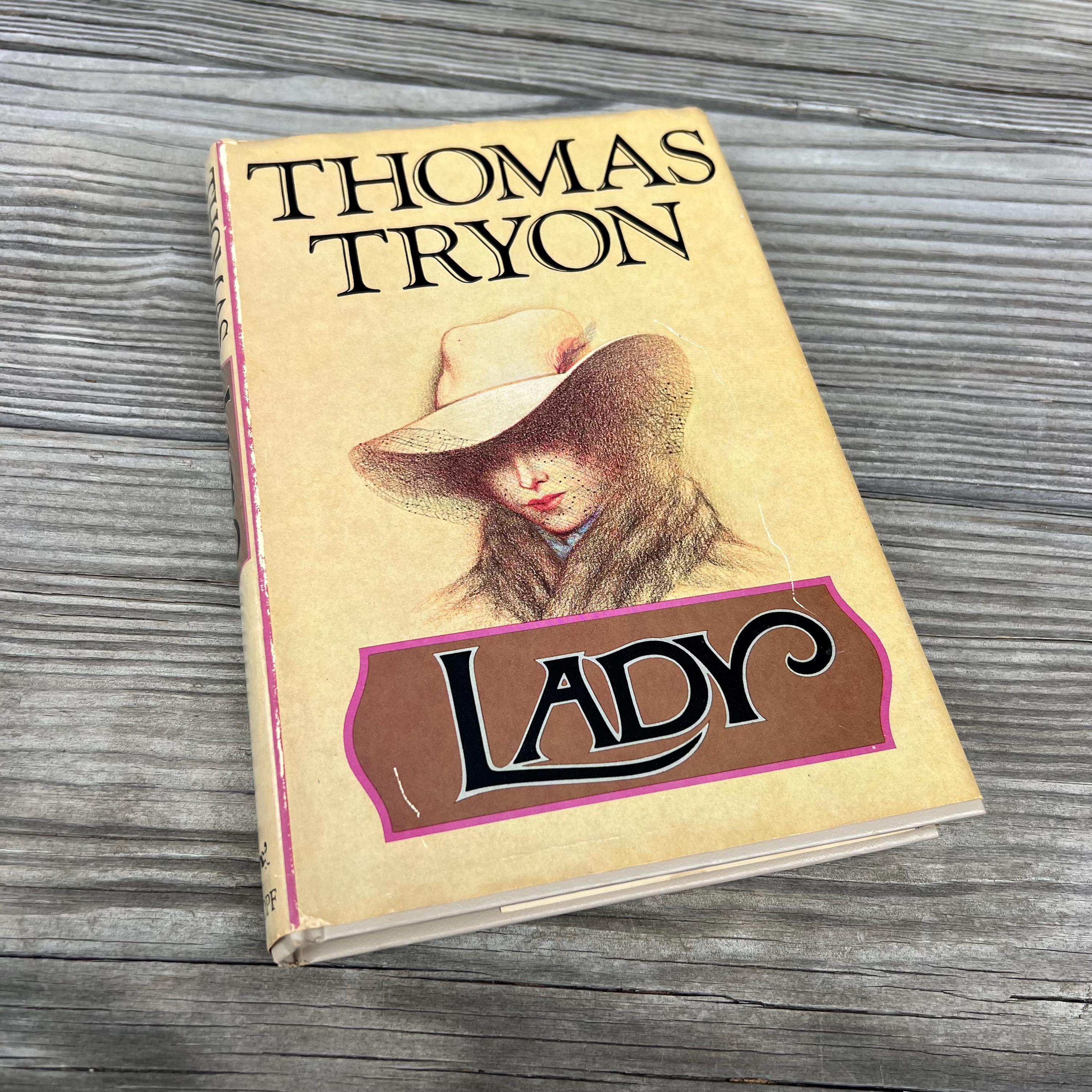 Lady, Thomas Tryon, Alfred A. Knopf, Book Club Edition, c 1974, HC DJ