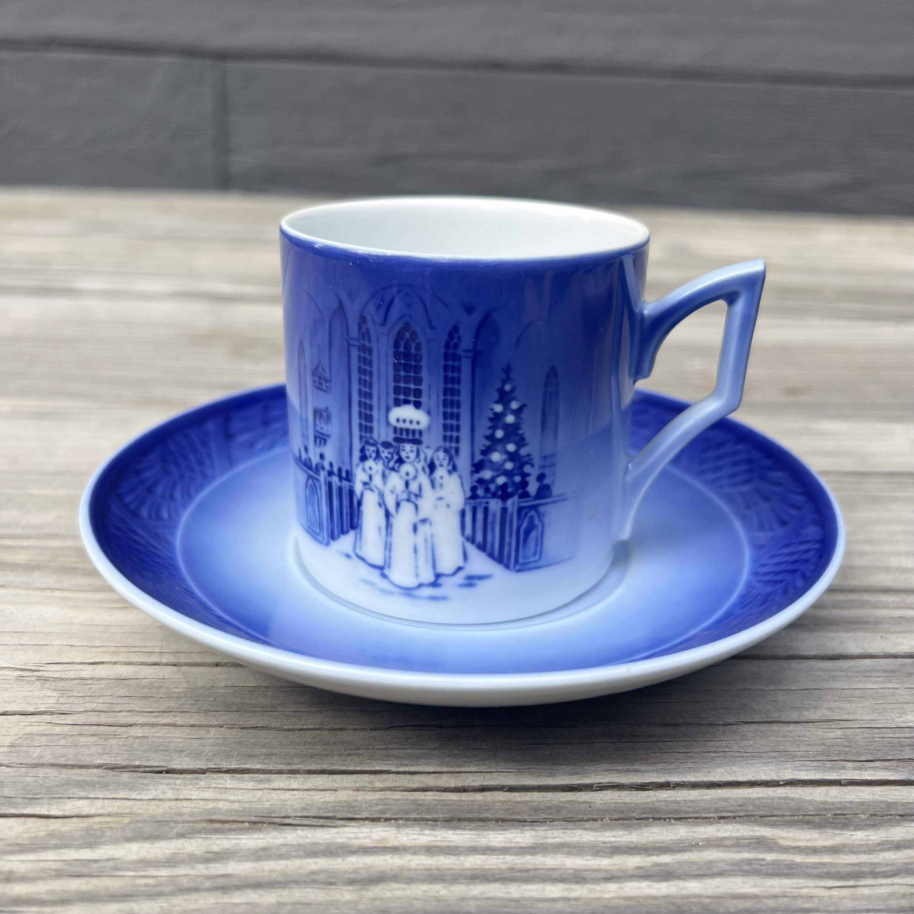 Royal Copenhagen 1991 Christmas Cup and Saucer - Etsy