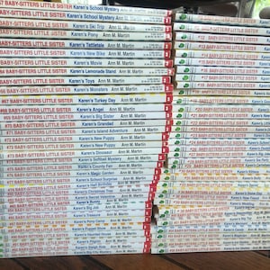 Vintage Baby-sitters Club Little Sister Books #01-#70 ** Sold per Book
