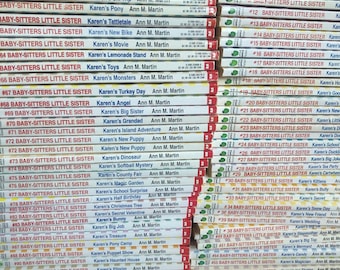 Libros antiguos de las Hermanas Pequeñas del Club de Niñeras n.° 01-n.° 70 ** Se venden por libro