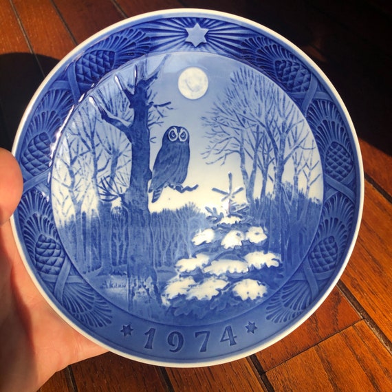 ロイヤルコペンハーゲン 1974年 クリスマスプレート - Etsy 日本