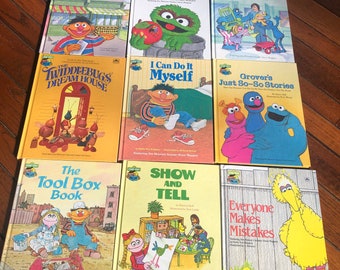 The Sesame Street Book Club Books, **sold Individually** - Etsy