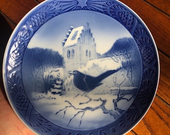 Royal Copenhagen 1966 Christmas Plate