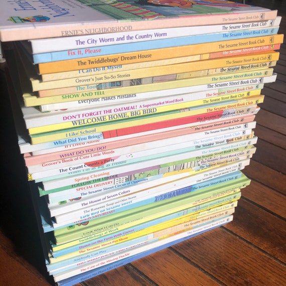 The Sesame Street Book Club Books Sold Individually Etsy The Sesame Street Book Club Books Sold Individually Etsy