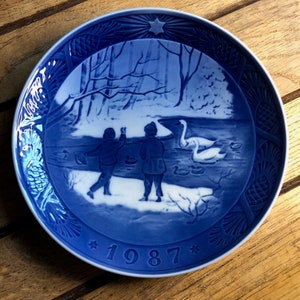 Royal copenhagen christmas plates - Etsy 日本