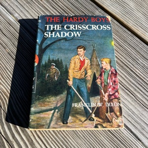 Hardy Boys The Crisscross Shadow with Dust Jacket image 1