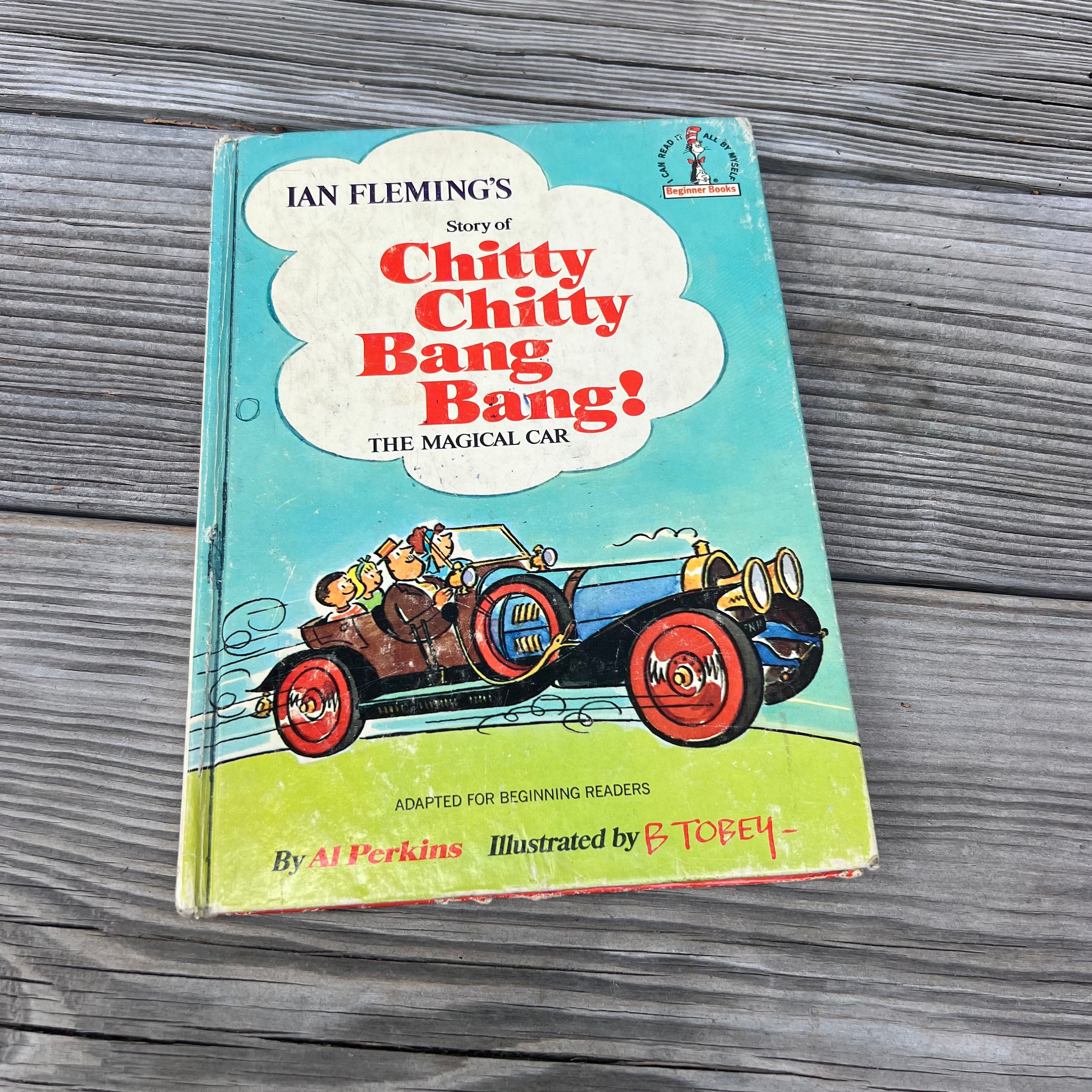 Chitty Chitty Bang Bang! by Ian Fleming, 1968 Beginner Book - Etsy
