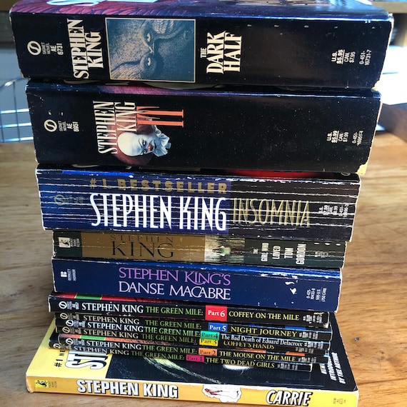 Stephen King Paperback Books 