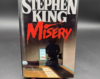 Misery van Stephen King (1987) ECHTE 1e editie & druk 18,95 Prijskaartje