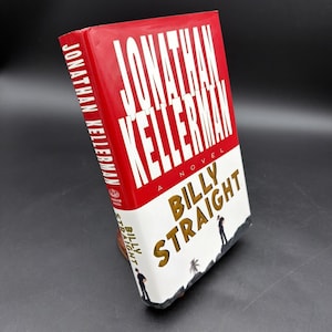 Signed- Billy Straight by Jonathan Kellerman- HC/Dj-First Edition 1998