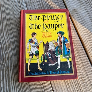 The Prince and the Pauper, Mark Twain, The John C. Winston Company, 1937