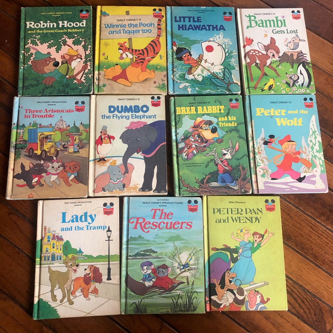 Vintage Disney Children's Books Etsy