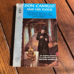 Don Camillo and His Flock Giovanni Guareschi Paperback Pocket Book Edition 1955