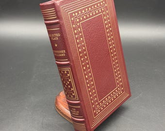 Franklin Library Tennessee Williams Obras seleccionadas Clásico americano de cuero 1977