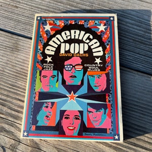 Pop americano, David Dachs, Rock, Folk, Jazz, Country, Soul, Blues, Scholastic Book Services, 3a ristampa aprile 169, Brossura, Molto buono