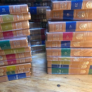 Britannica Great Books!, New in plastic wrap, 1988, Brown Tan Covers Leatherette