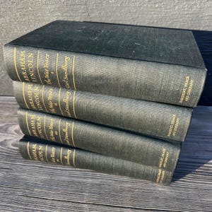 Abraham Lincoln, The War Years - Four Book Set, Carl Sandburg 1939 First Edition