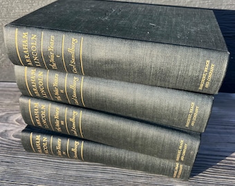 Abraham Lincoln, Die Kriegsjahre - Vier Bücher, Carl Sandburg 1939 Erstausgabe