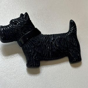 Scottie Dog Retro 50s Style Novelty Pin/Brooch