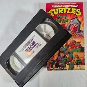 TMNT Heroes in a Half Shell VHS 1988 FHE Teenage Mutant Ninja Turtles 23978