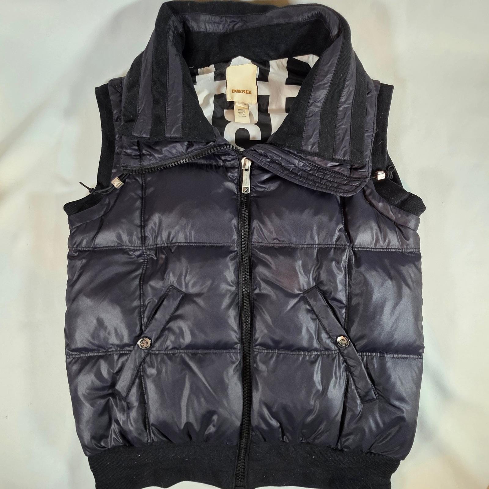 Vintage Diesel Vest - Etsy