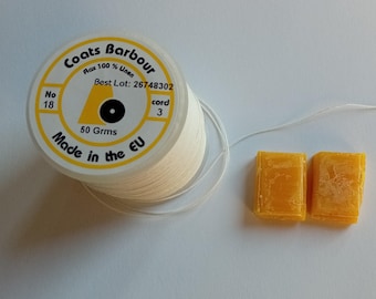 Buchbindegarn der Stärke 18/3, 100% Leinen, 50g, 175 m