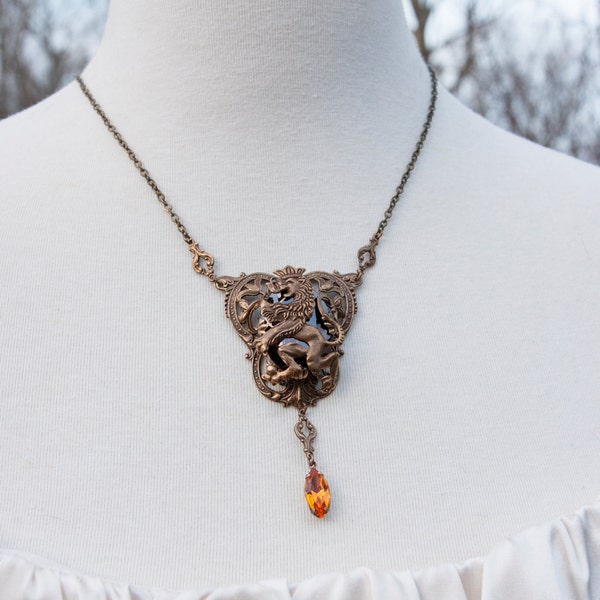 Harry Potter Gryffindor Inspired Necklace