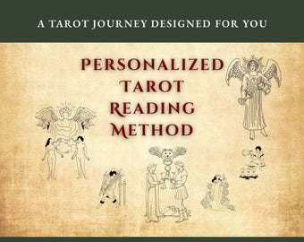 Create Your Tarot Reading Method | Personalized Tarot Layout & Ritual PDF | Spiritual Self-Discovery Tool