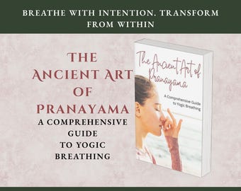 Pranayama Mastery Workbook | Ancient Breathwork Guides | Yogic Breathing Techniques | Inner Energy Healing Manual | Spiritual Practice PDF