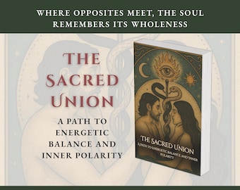 The Sacred Union – A Path to Energetic Balance and Inner Polarity | Spiritual Workbook on Divine Masculine & Feminine Integration