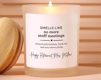 Funny Teacher Candle New Teacher Gift for First Year Educator Coworker Gift