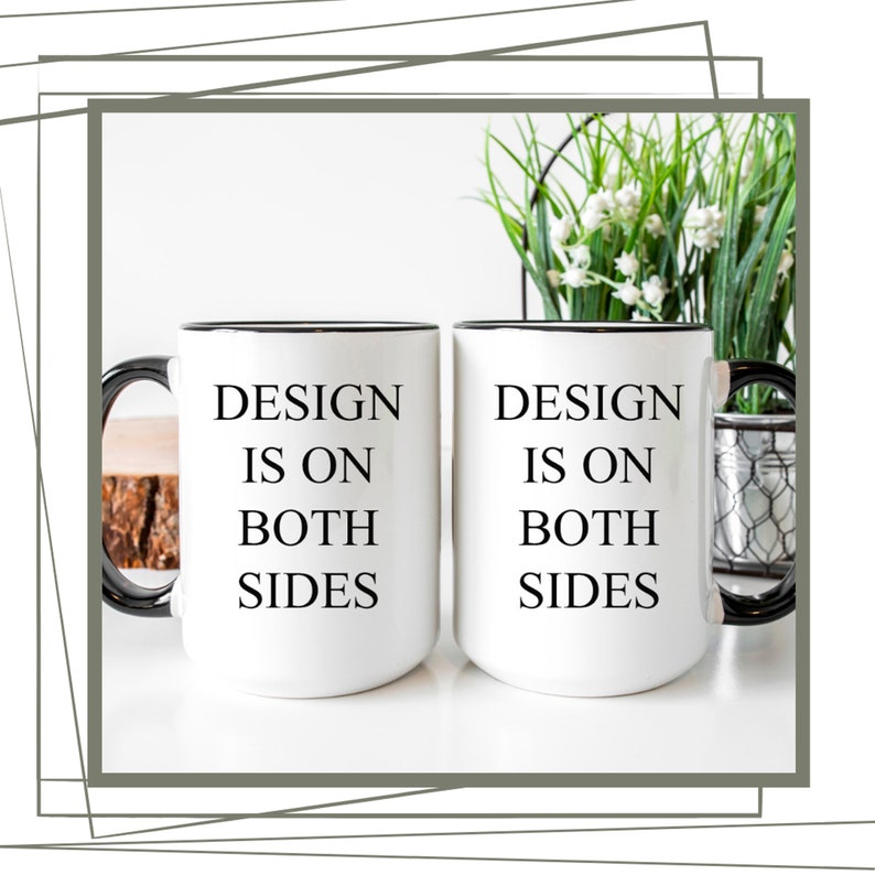 Funny Coffee Mugs with Sayings Coworker Gift I May Look Calm Sarcastic Rooster Design on Both Sides image 4