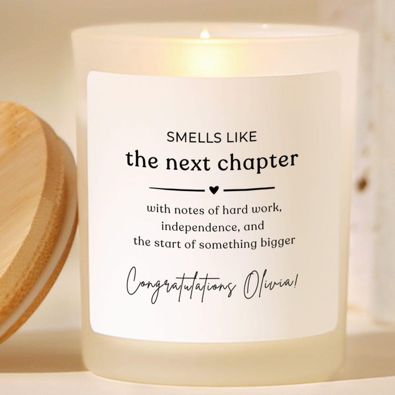 Smells Like the Next Chapter Candle for Book Lover